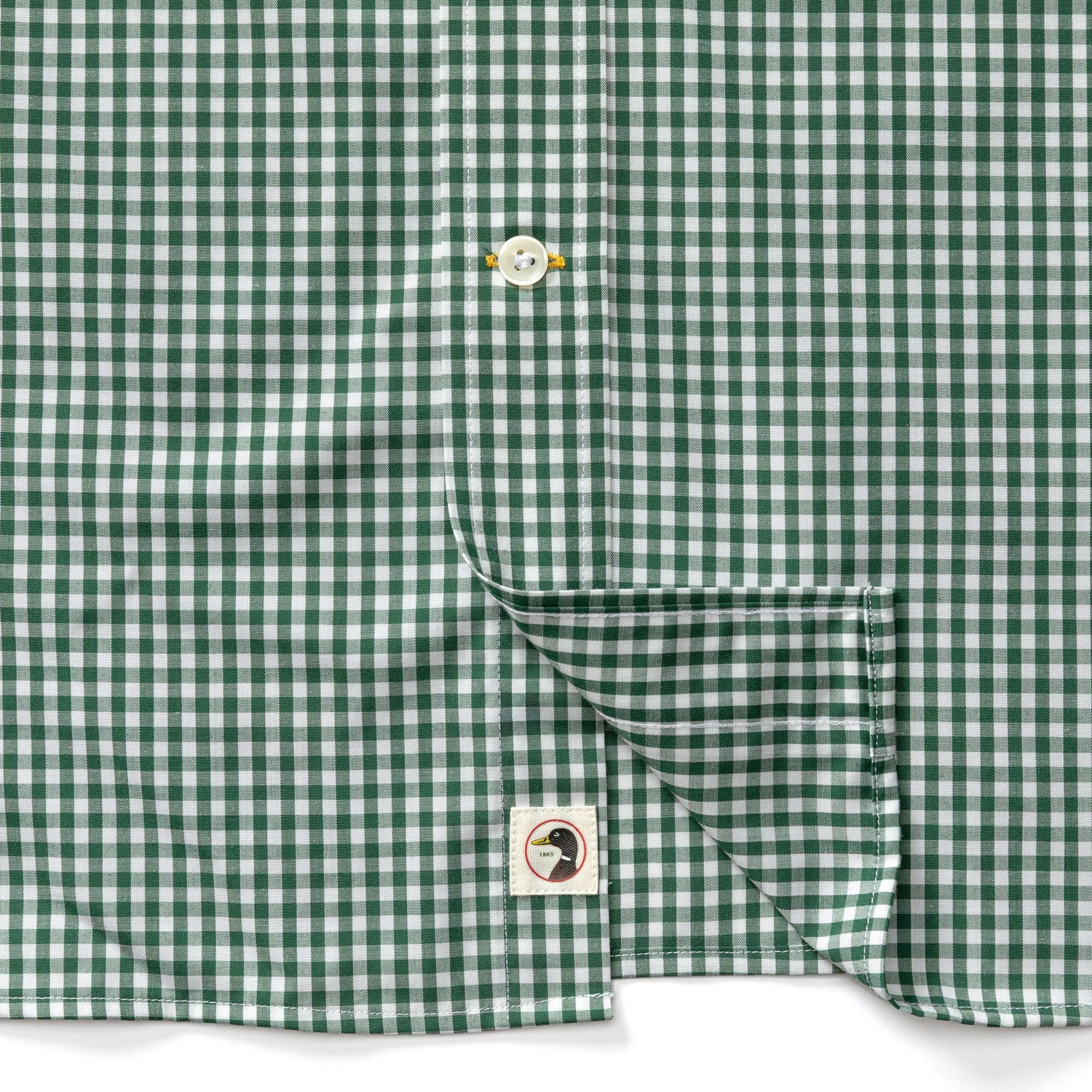 Performance Poplin Sport Shirt - Pritchard Plaid - Hunter Green