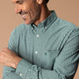 Performance Poplin Sport Shirt - Pritchard Plaid - Hunter Green