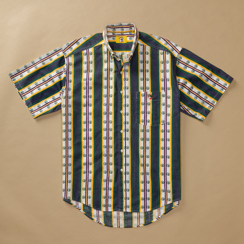 Logo Printed Cotton Sport Shirt L - Duck Head Vintage