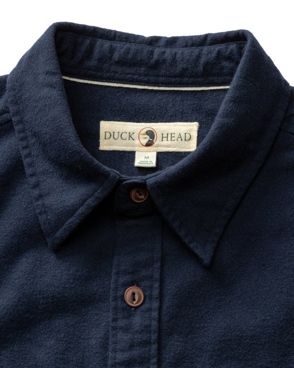 Moleskin Work Shirt - Trailton Solid - Deep Navy