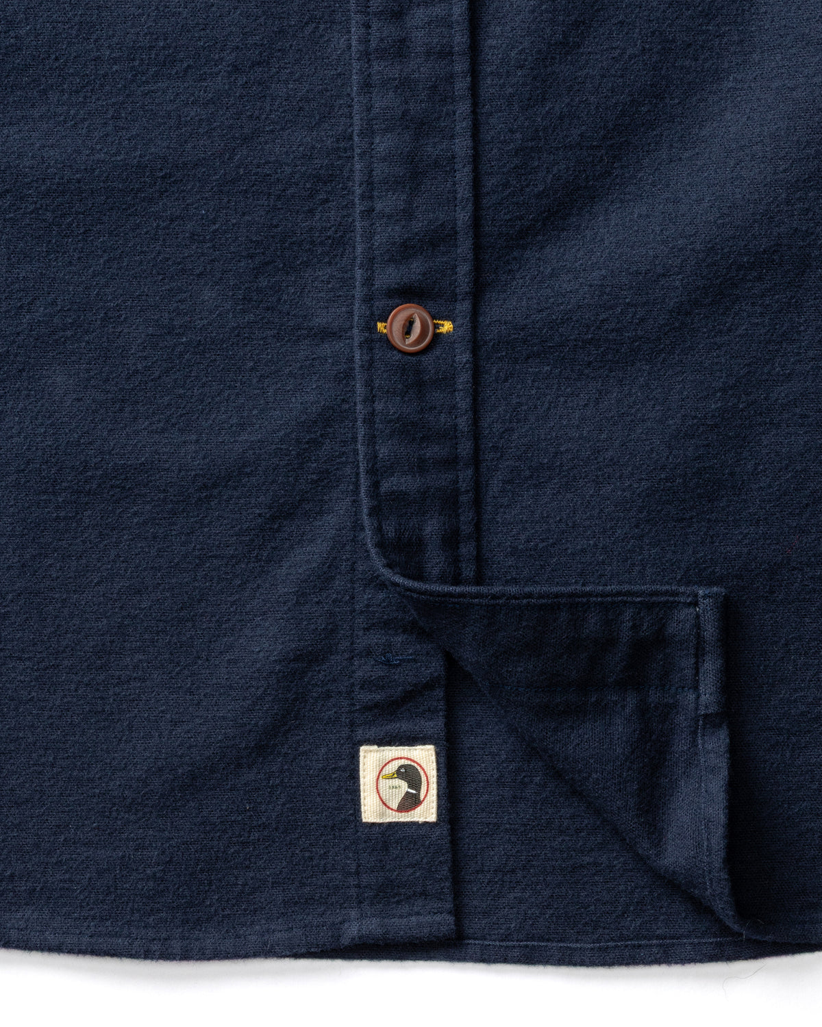 Moleskin Work Shirt - Trailton Solid - Deep Navy