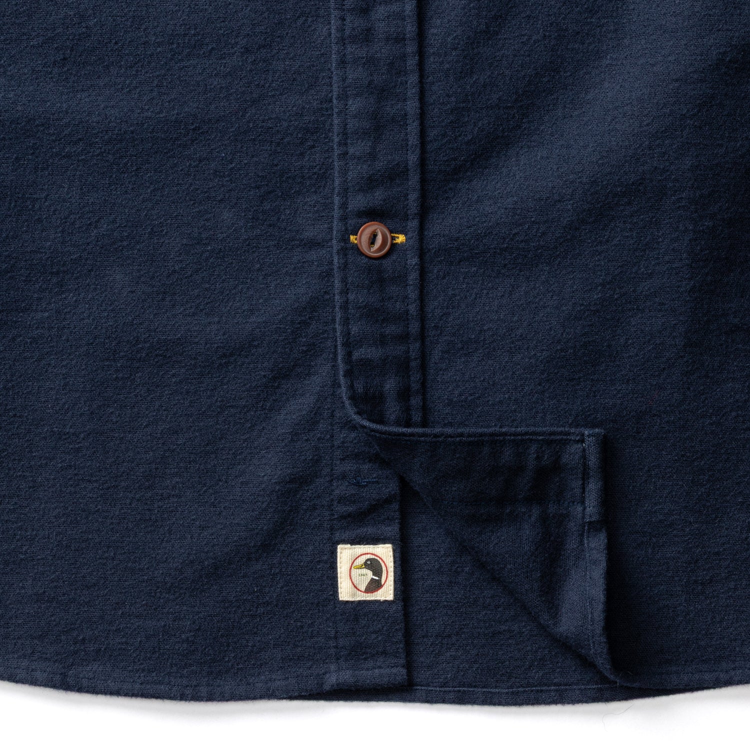 Moleskin Work Shirt - Trailton Solid - Deep Navy