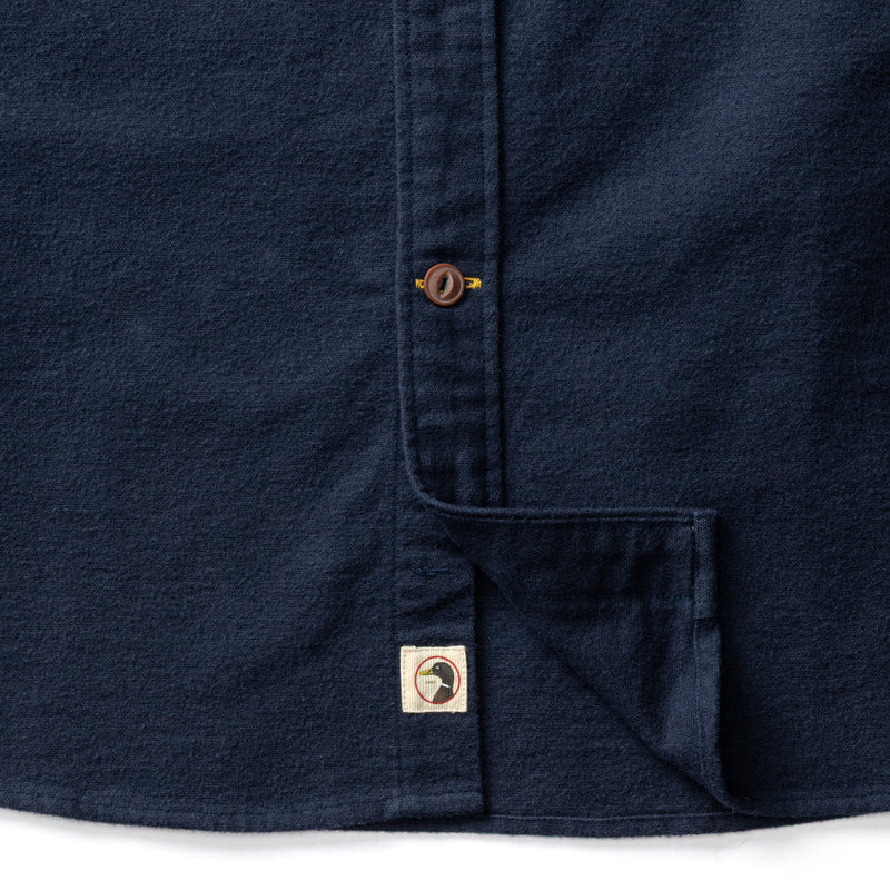 Moleskin Work Shirt - Trailton Solid - Deep Navy