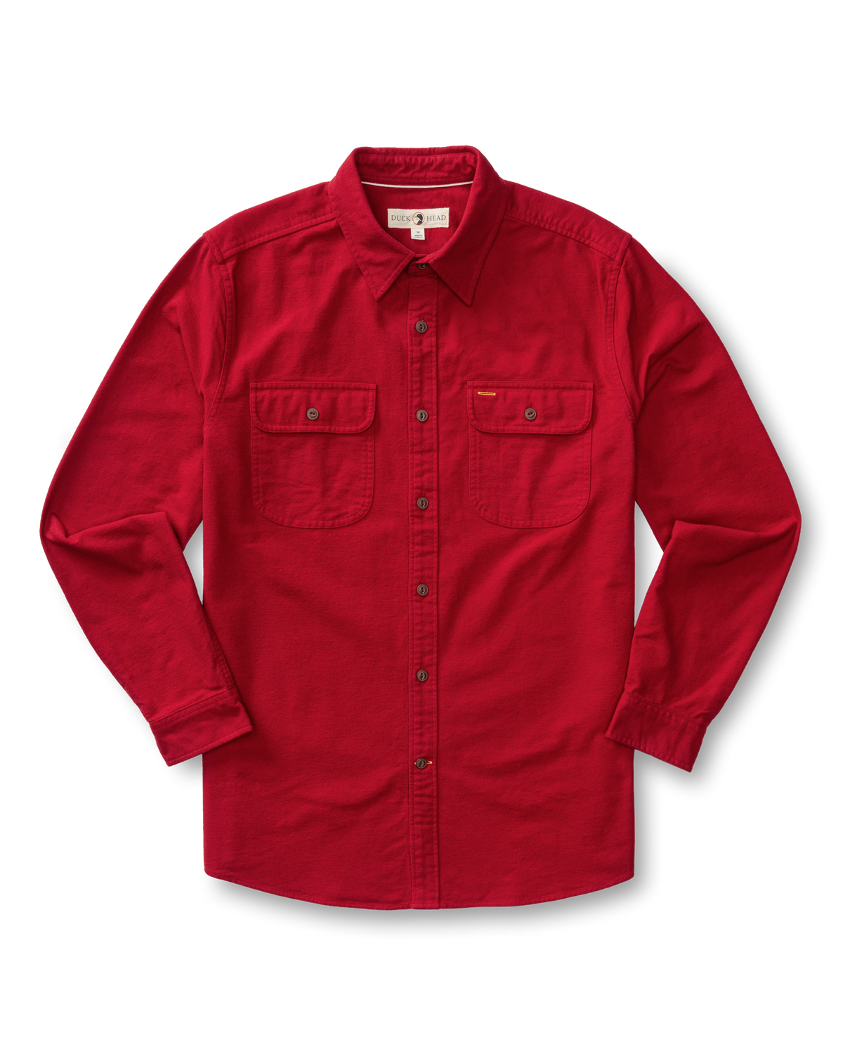 Moleskin Work Shirt - Trailton Solid - Rio Red