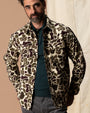 Vintage Camo Duck Canvas Jacket - Sandrift Khaki Camo