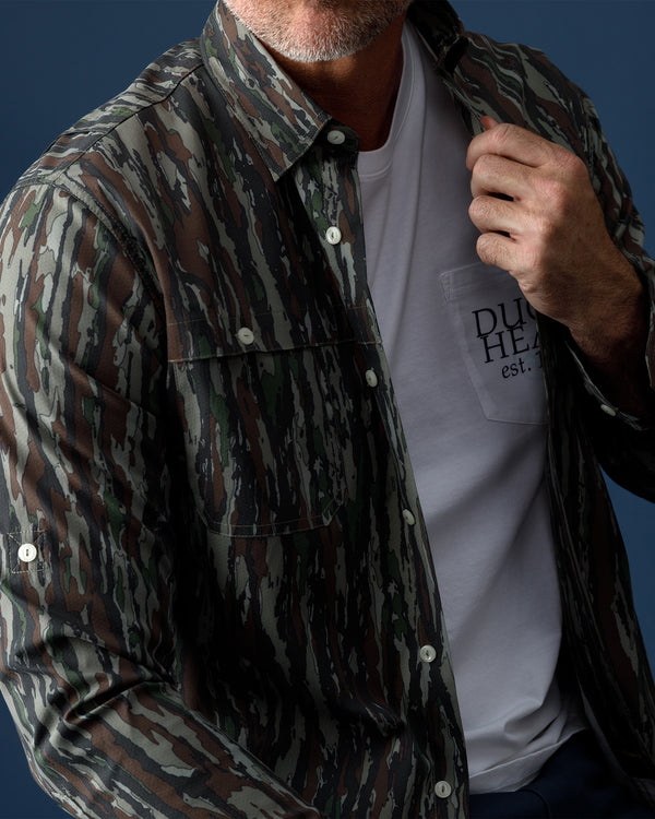 Realtree Performance Dobby Guide Shirt  - Original Camo