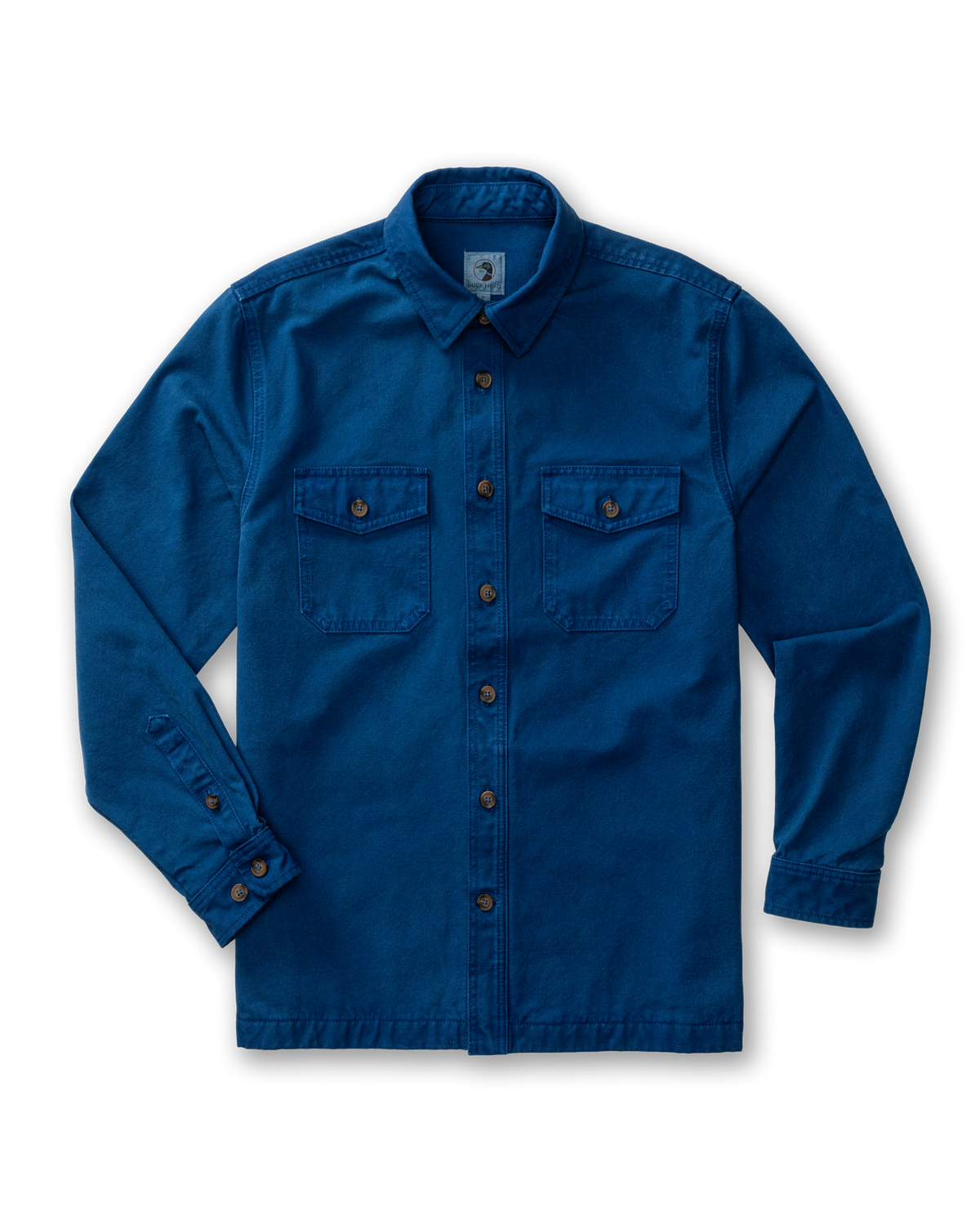 Garment Dyed Duck Canvas Jacket - Navy Peony