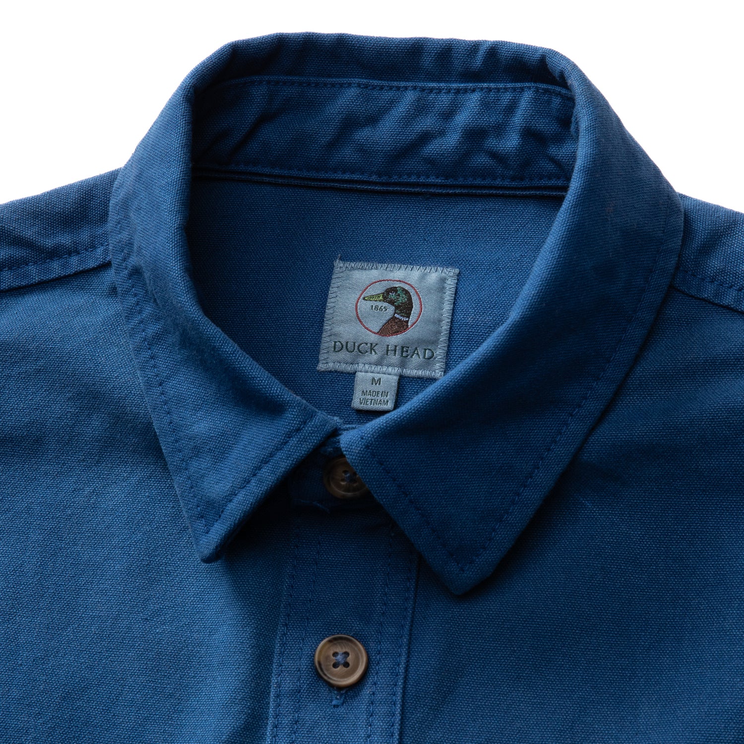 Garment Dyed Duck Canvas Jacket - Navy Peony