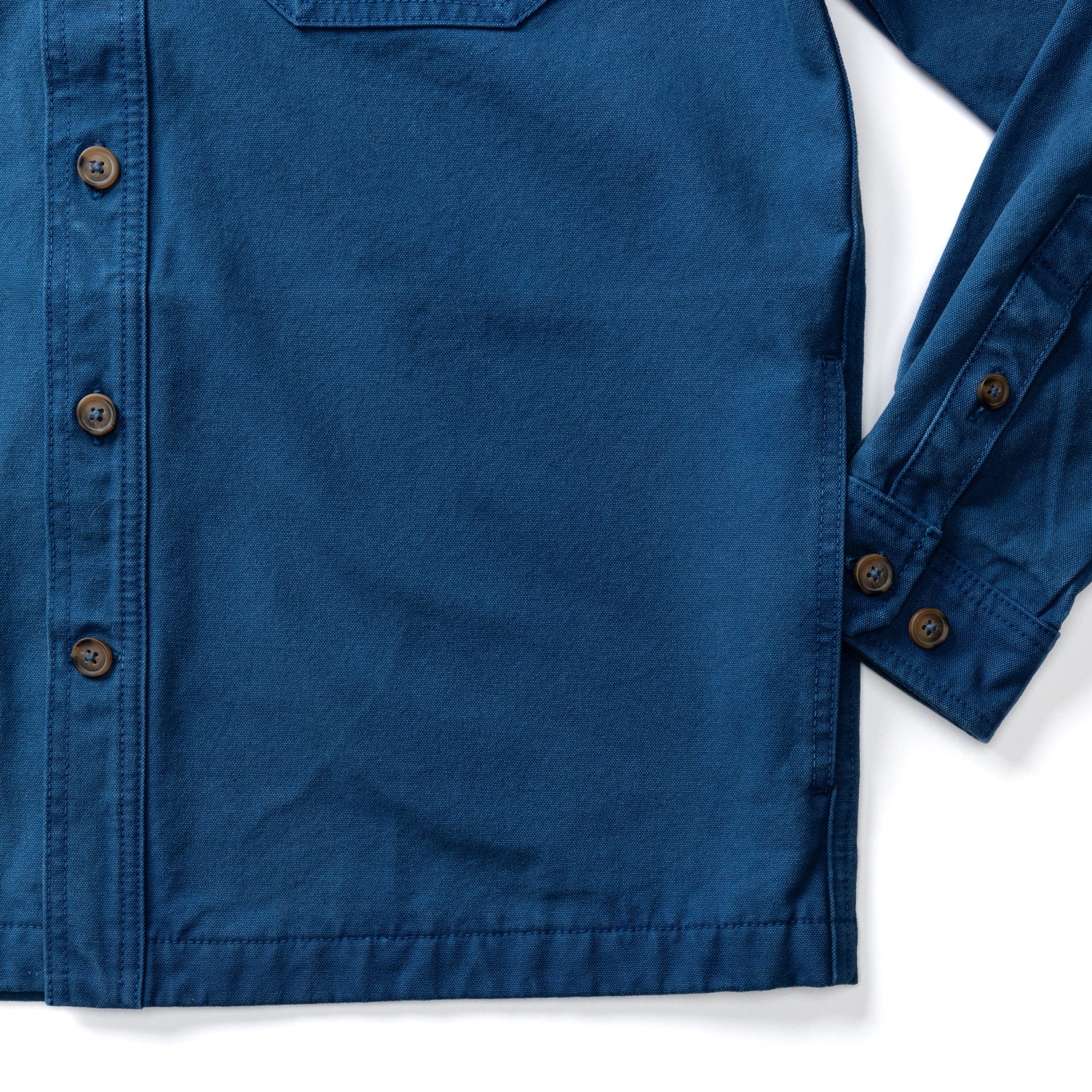 Garment Dyed Duck Canvas Jacket - Navy Peony
