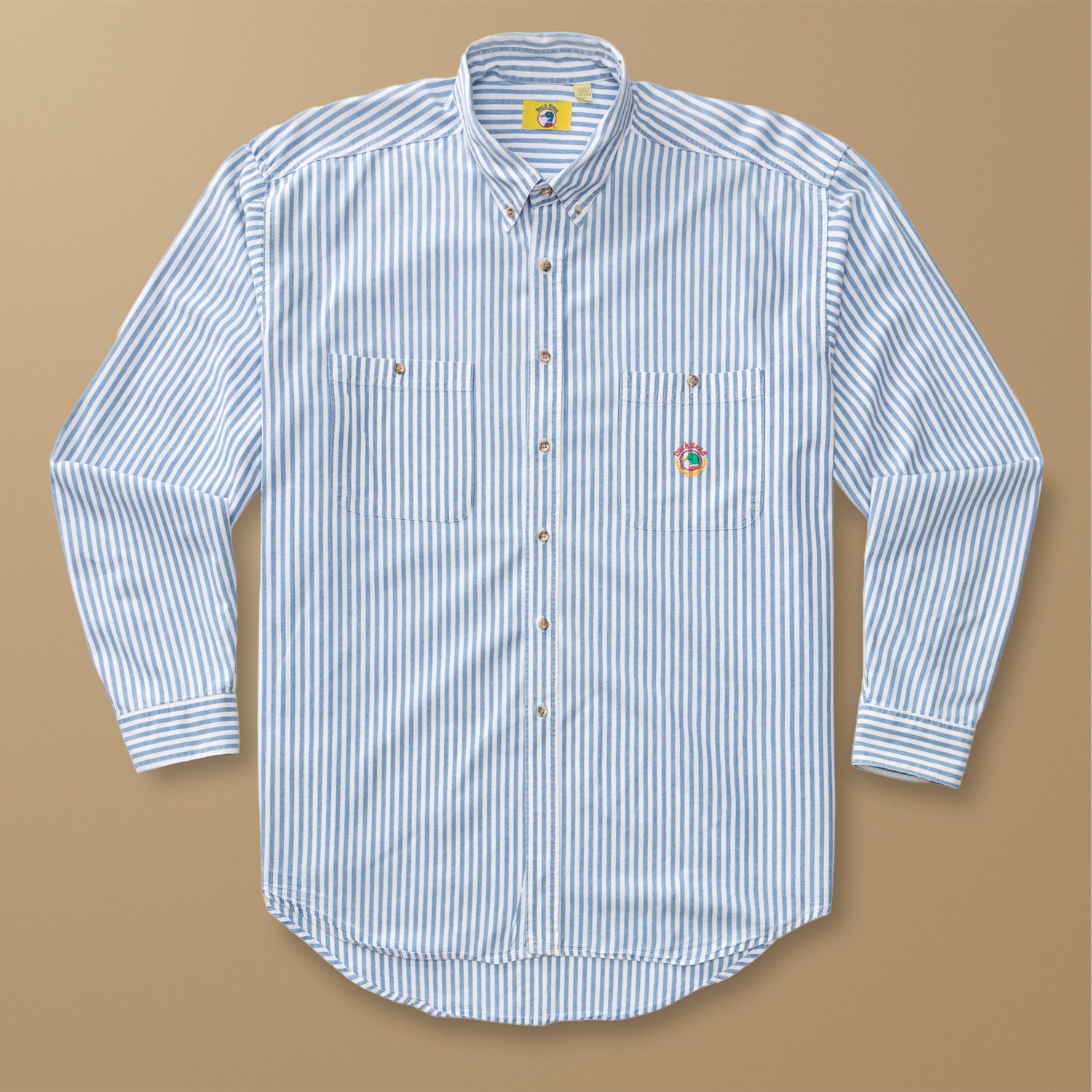 Striped Oxford Sport Shirt XL - Duck Head Vintage