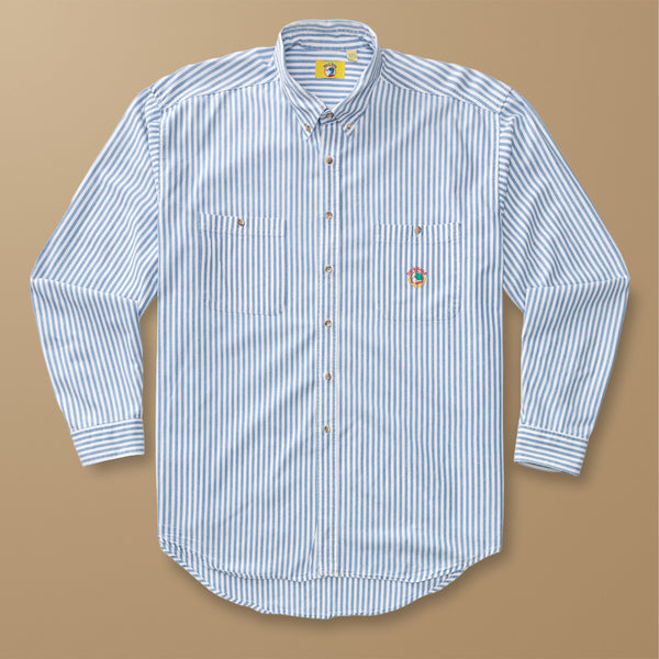 Striped Oxford Sport Shirt XL - Duck Head Vintage