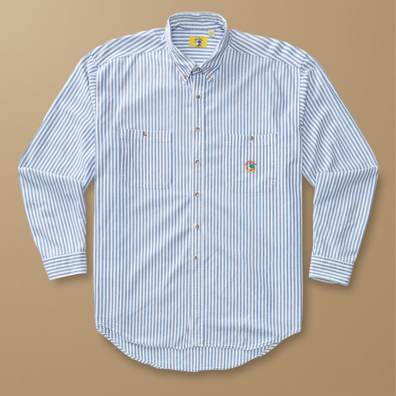 Striped Oxford Sport Shirt XL - Duck Head Vintage