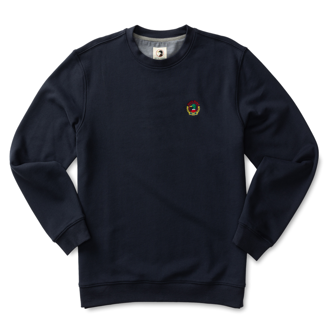 Crest crew neck sweatshirt 2025