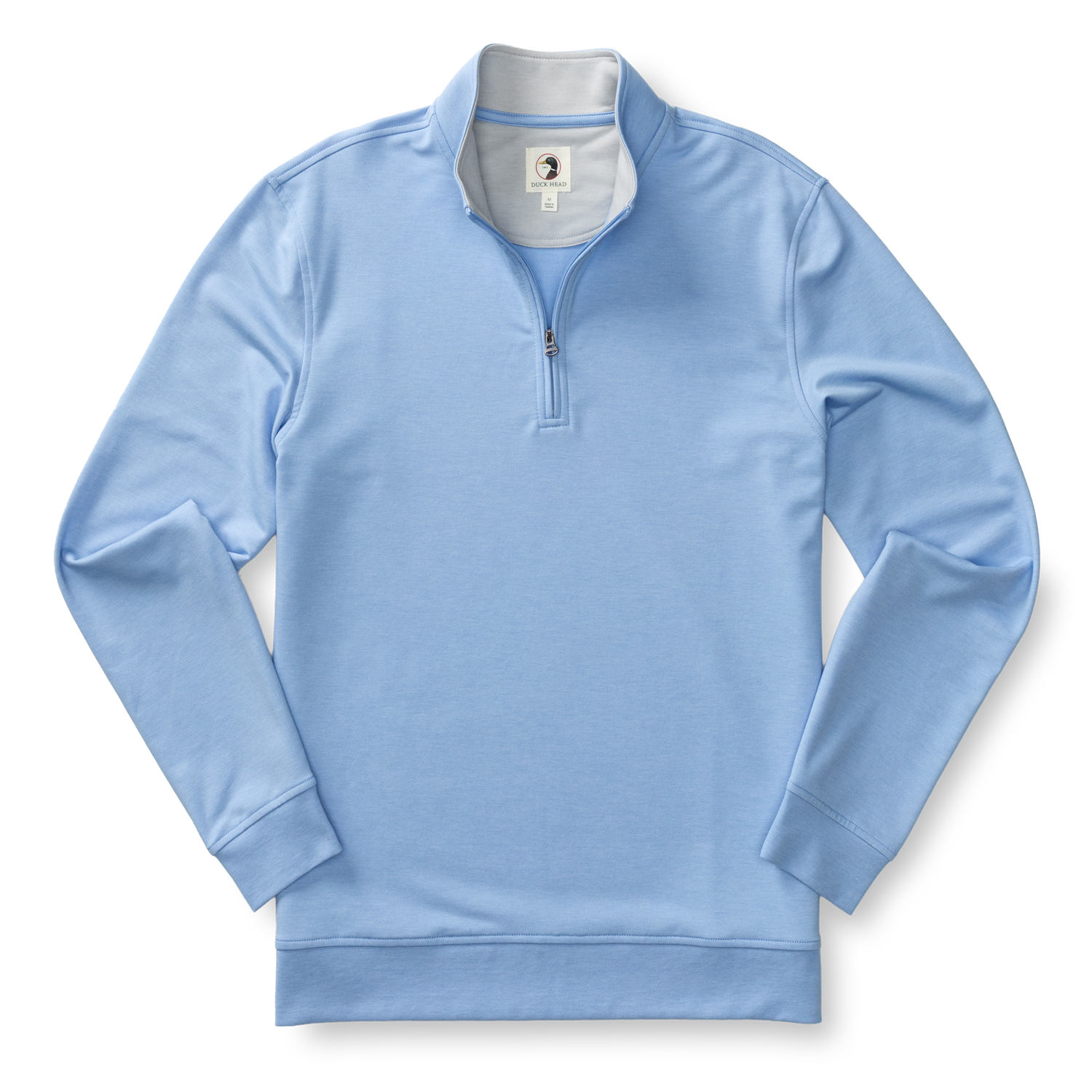 Dunmore Performance 1/4 Zip Pullover - Serenity Blue Heather