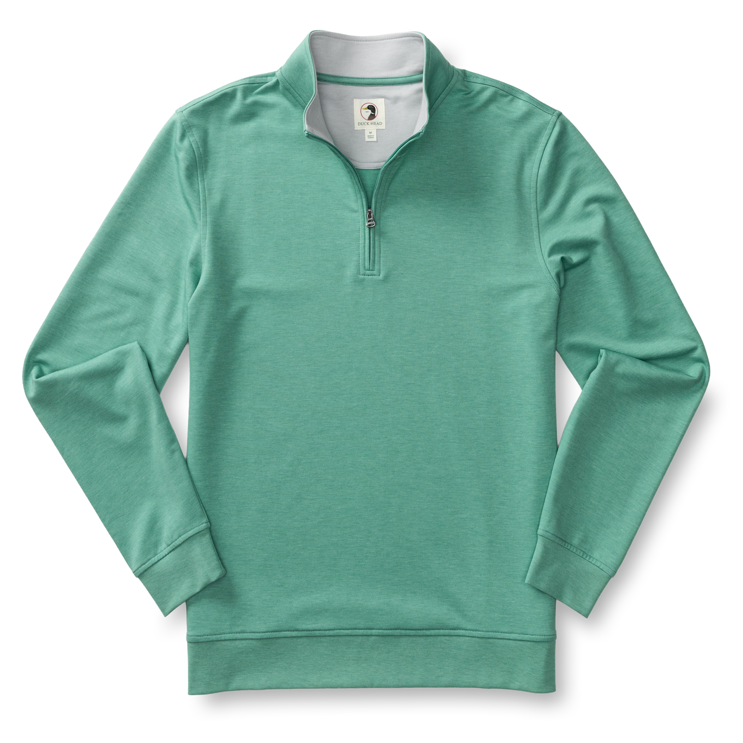 Dunmore Performance 1/4 Zip Pullover - Aspen Green Heather