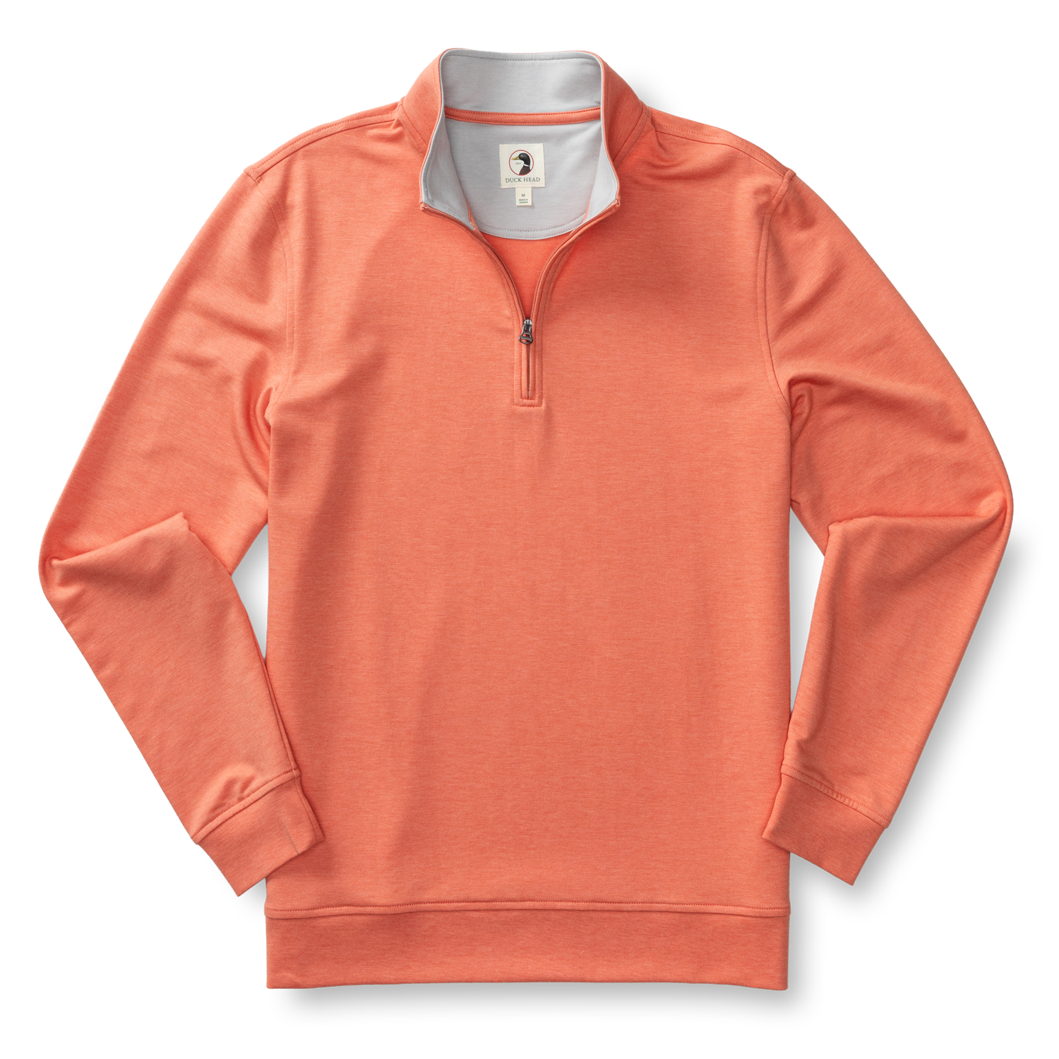 Dunmore Performance 1/4 Zip Pullover - Coral Heather