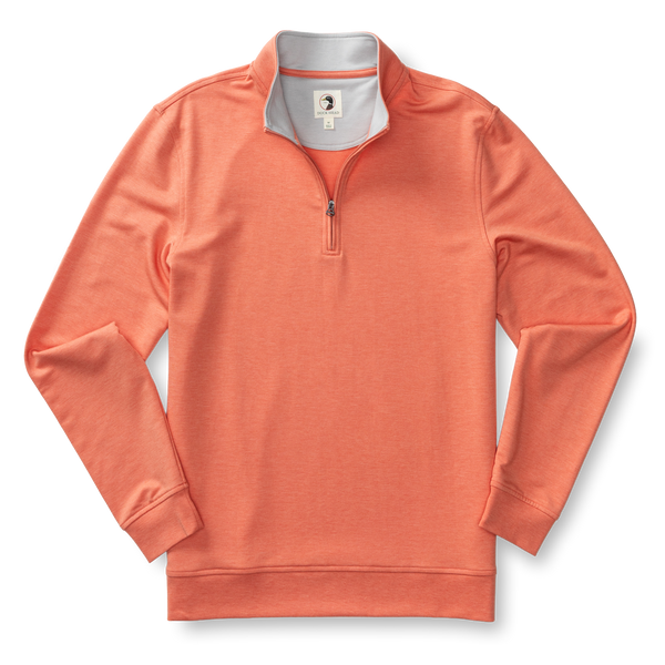 Dunmore Performance 1/4 Zip Pullover - Coral Heather