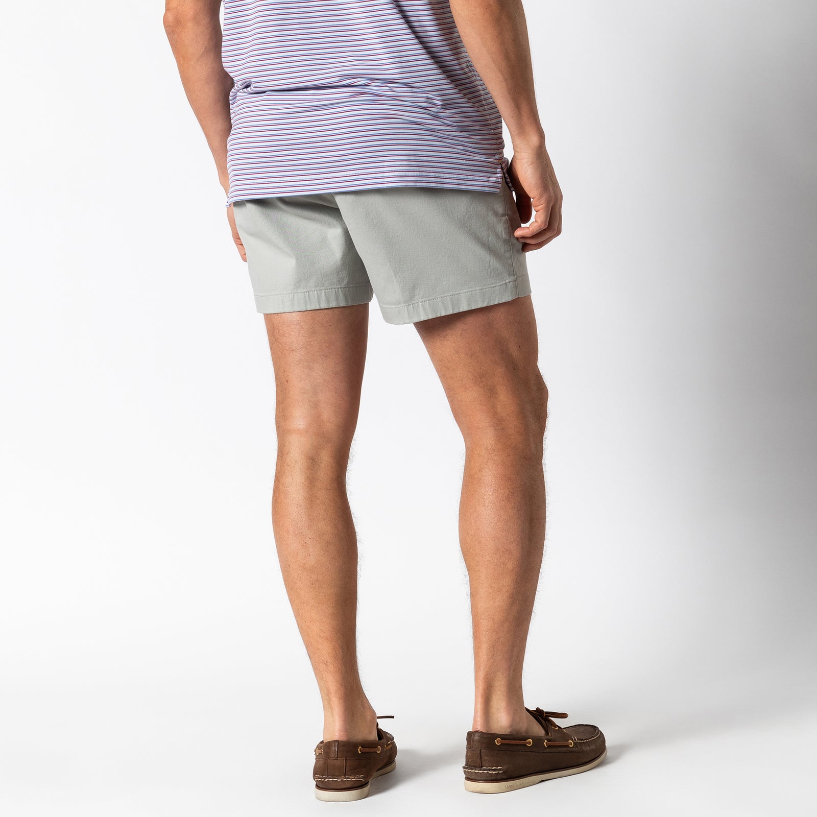 5" Gold School Chino Short - Greystone