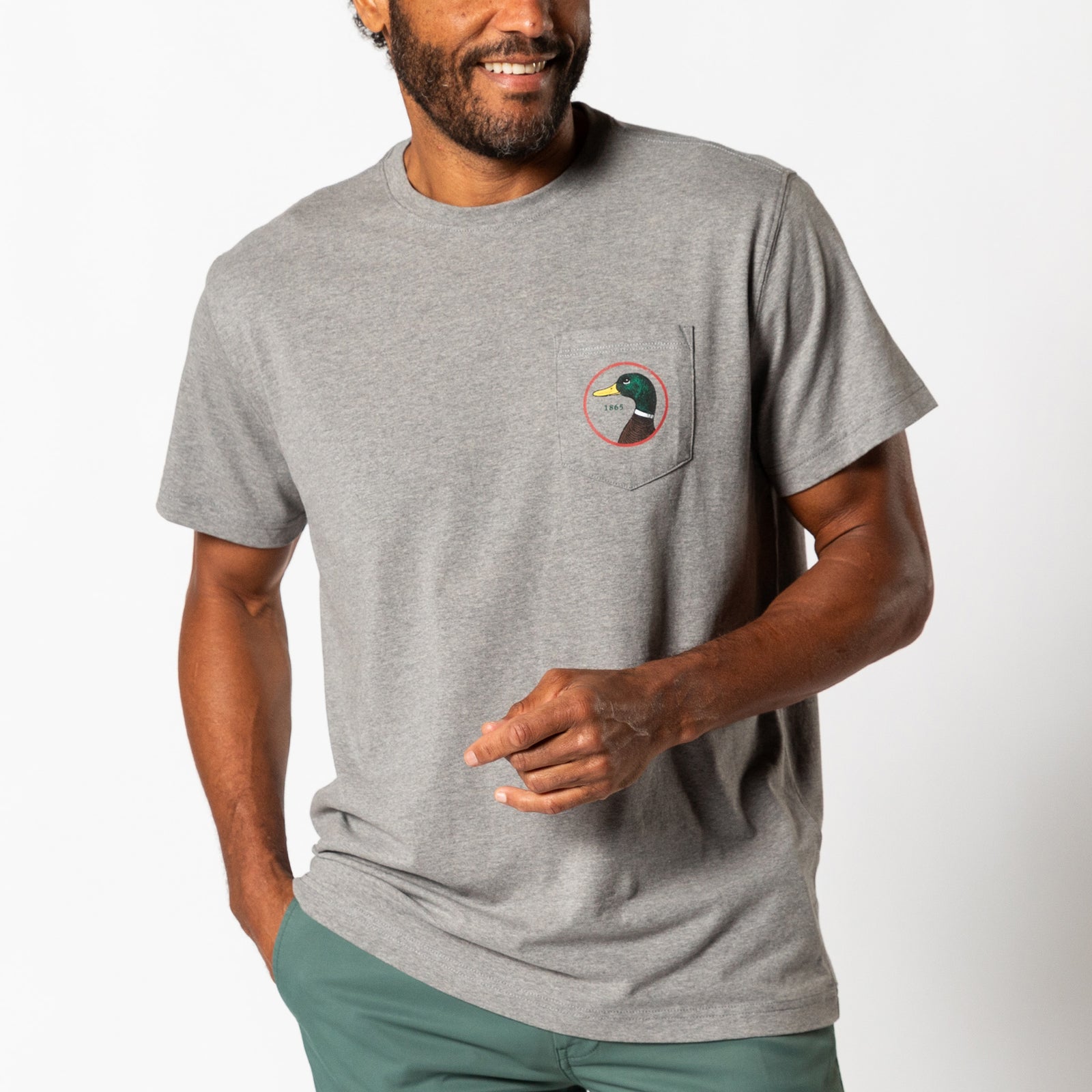 Logo Short Sleeve T-Shirt - Heather Grey