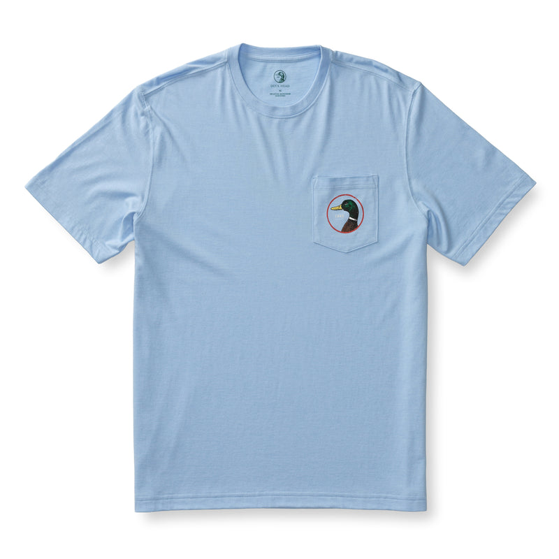 Logo Short Sleeve T-Shirt - Serenity Blue Heather