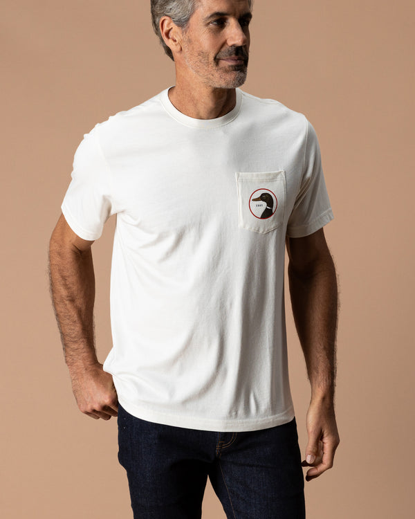 Logo Short Sleeve T-Shirt - Antique White