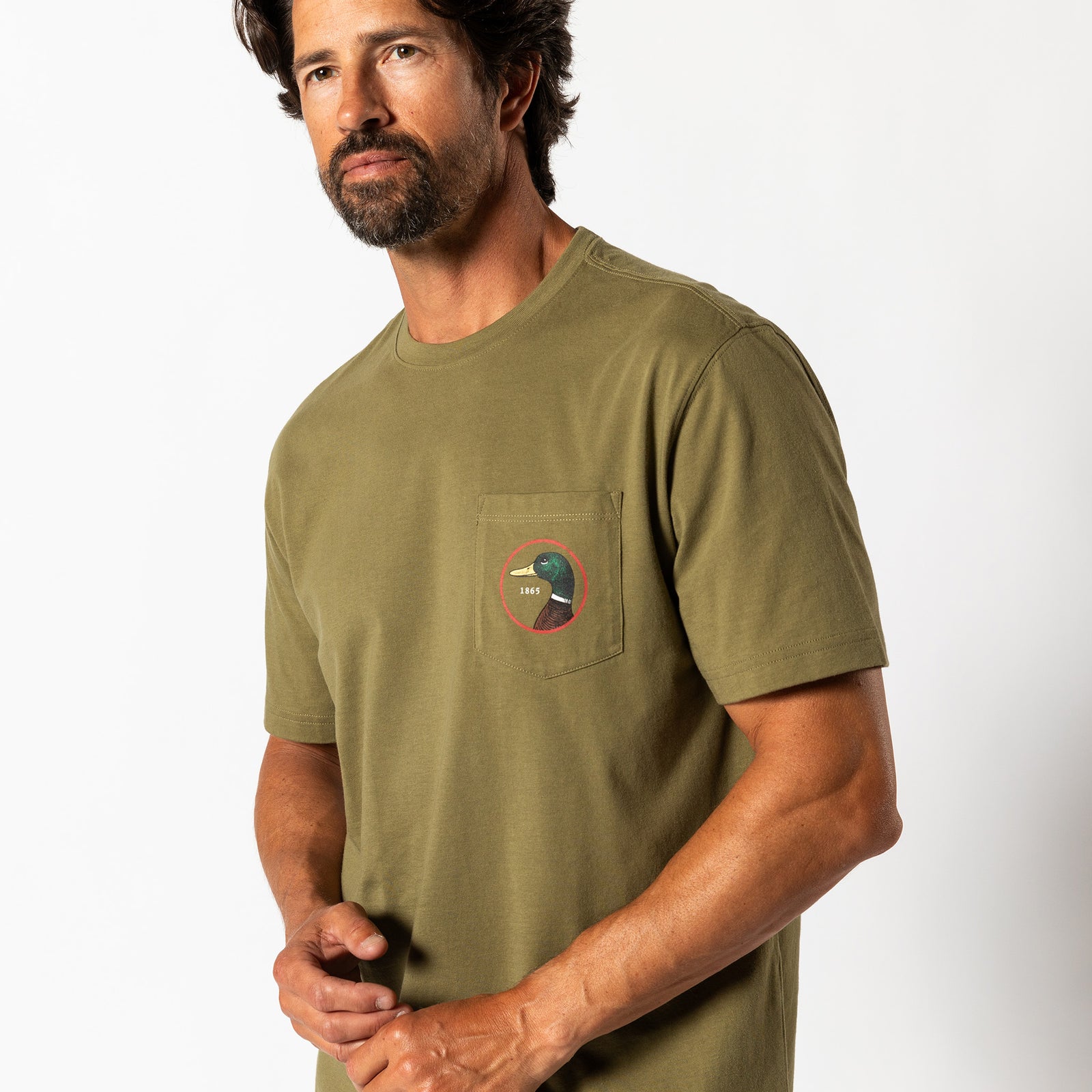 Logo Short Sleeve T-Shirt - Moss Green