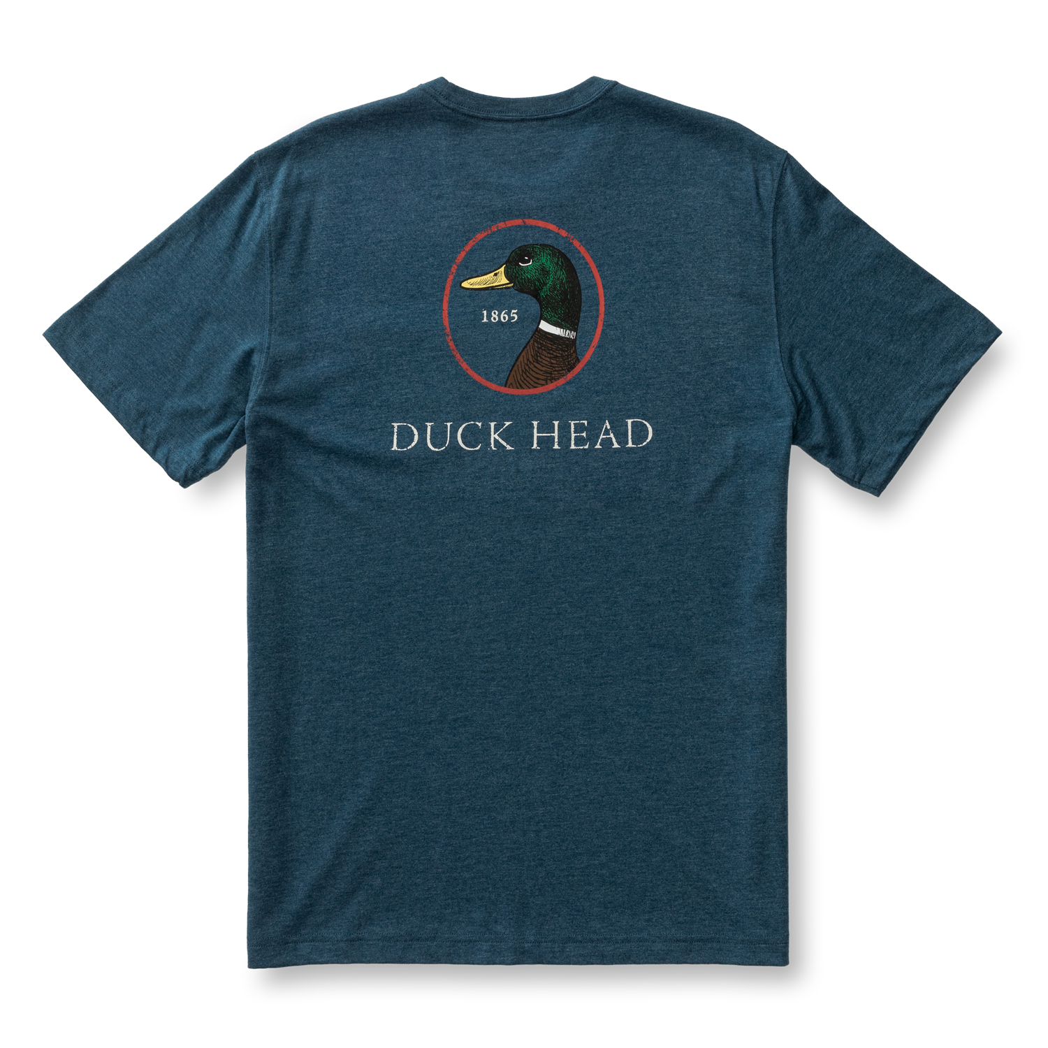 Logo Short Sleeve T-Shirt - Mallard Blue Heather