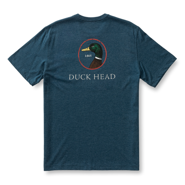 Logo Short Sleeve T-Shirt - Mallard Blue Heather