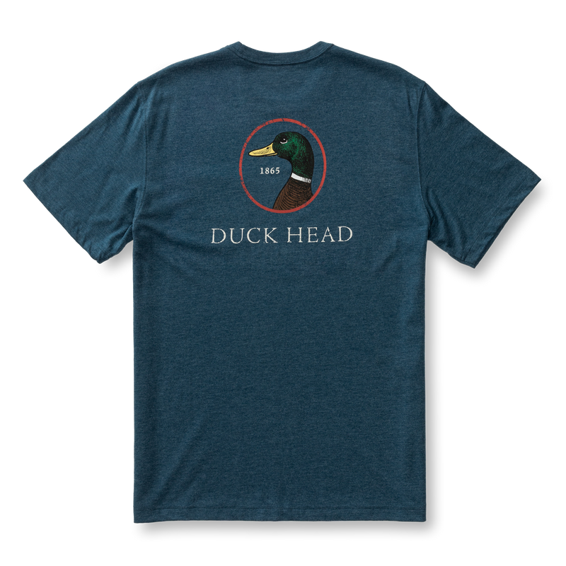 Logo Short Sleeve T-Shirt - Mallard Blue Heather
