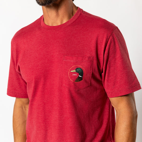Logo Short Sleeve T-Shirt - Rio Red Heather