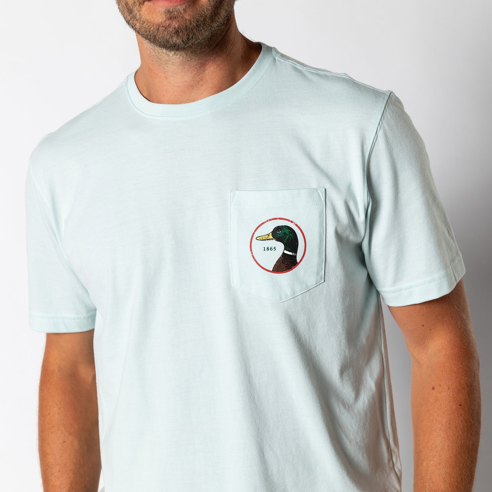Logo Short Sleeve T-Shirt - Pastel Blue Heather