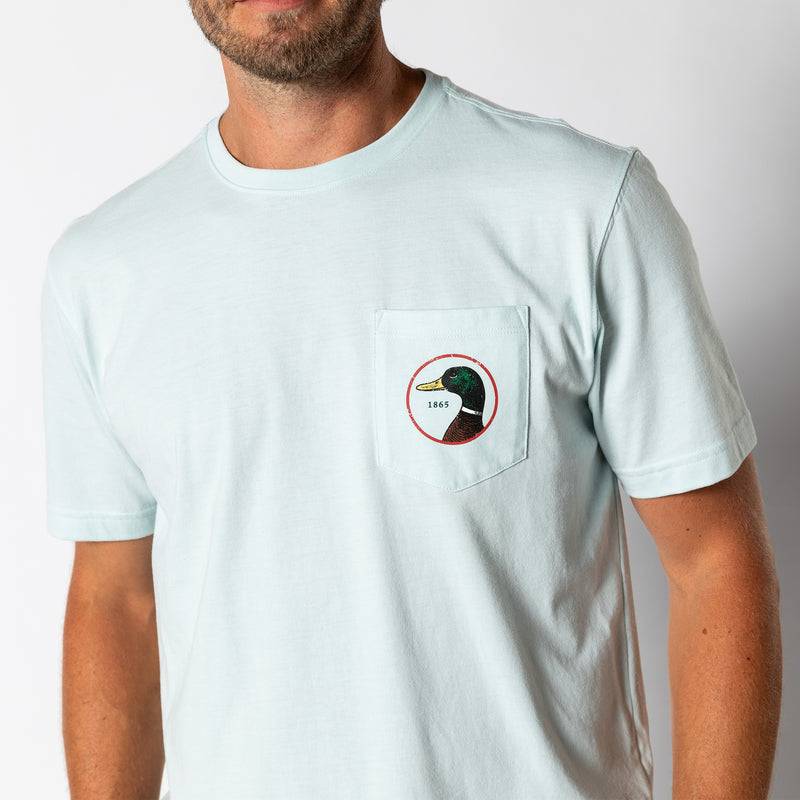 Logo Short Sleeve T-Shirt - Pastel Blue Heather
