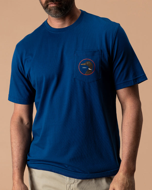 Logo Short Sleeve T-Shirt - Navy Peony