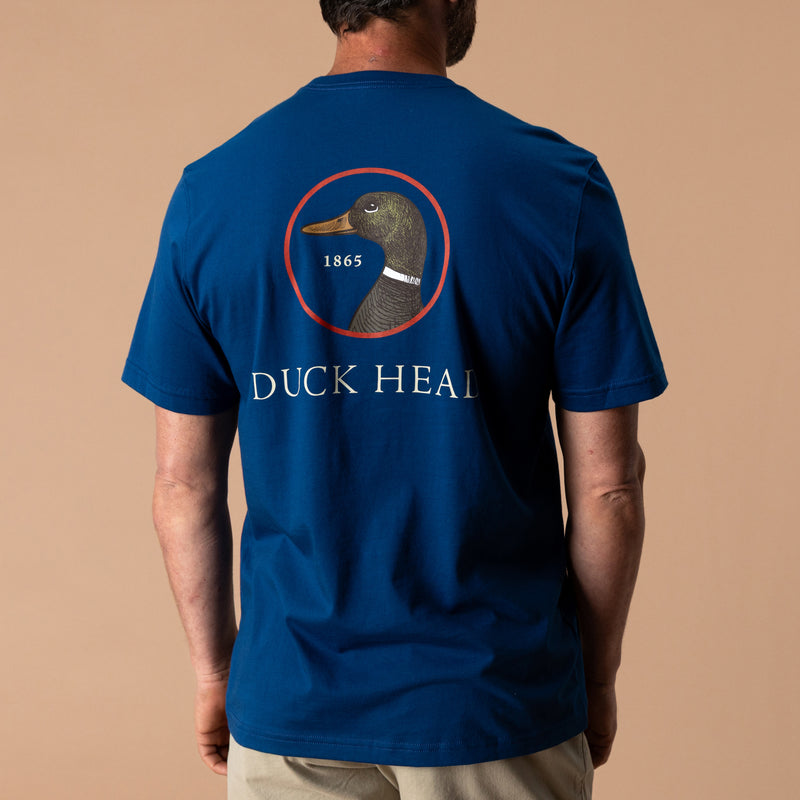 Logo Short Sleeve T-Shirt - Navy Peony