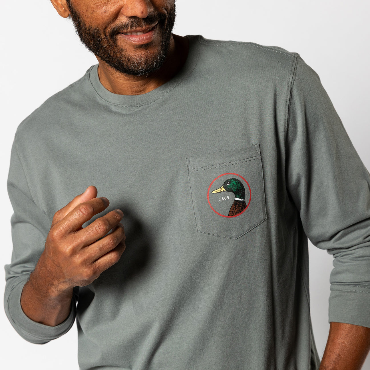 Logo Long Sleeve T-Shirt - Sedona Sage