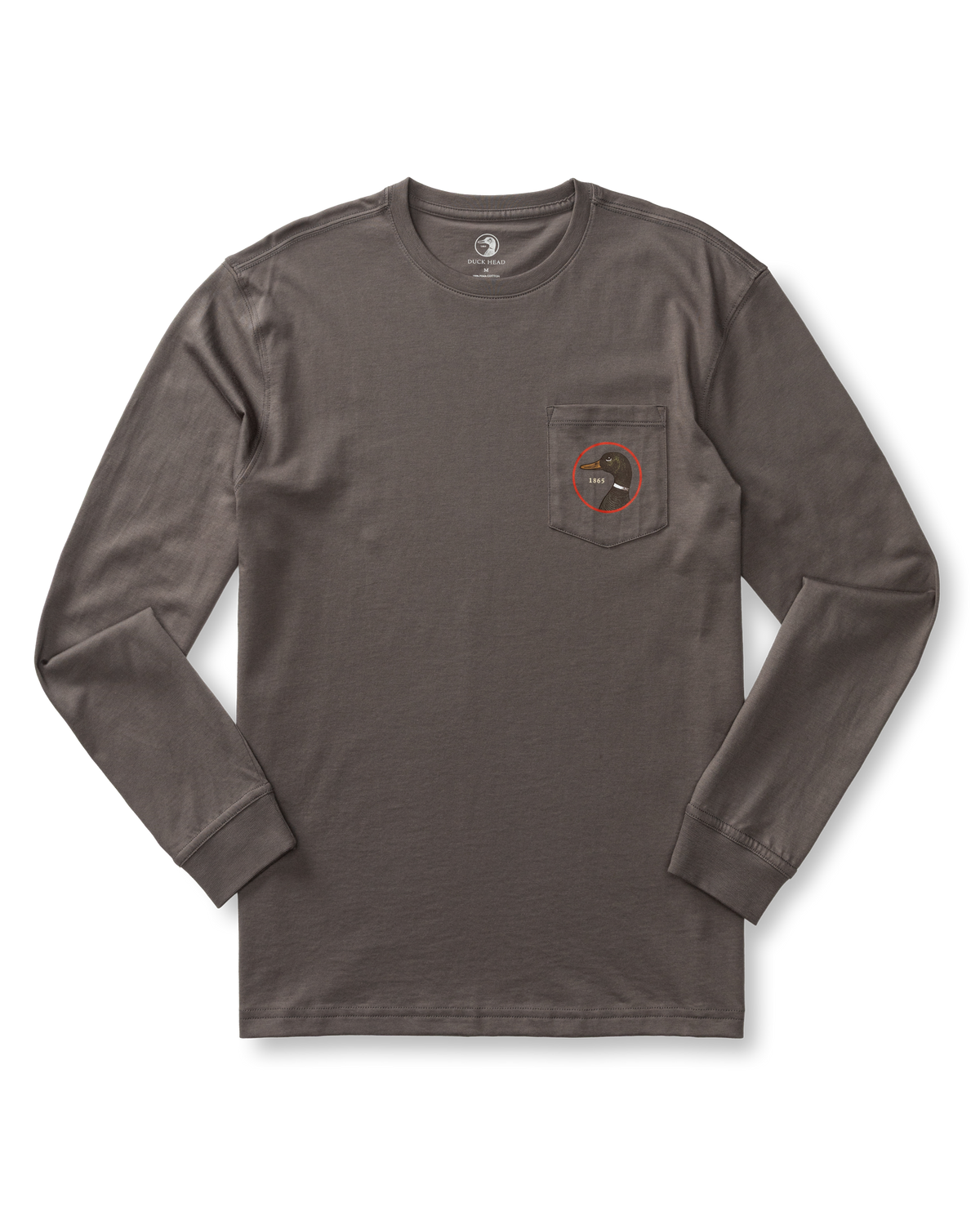 Logo Long Sleeve T-Shirt - Fossil Gray