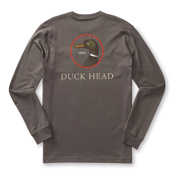 Logo Long Sleeve T-Shirt - Fossil Gray