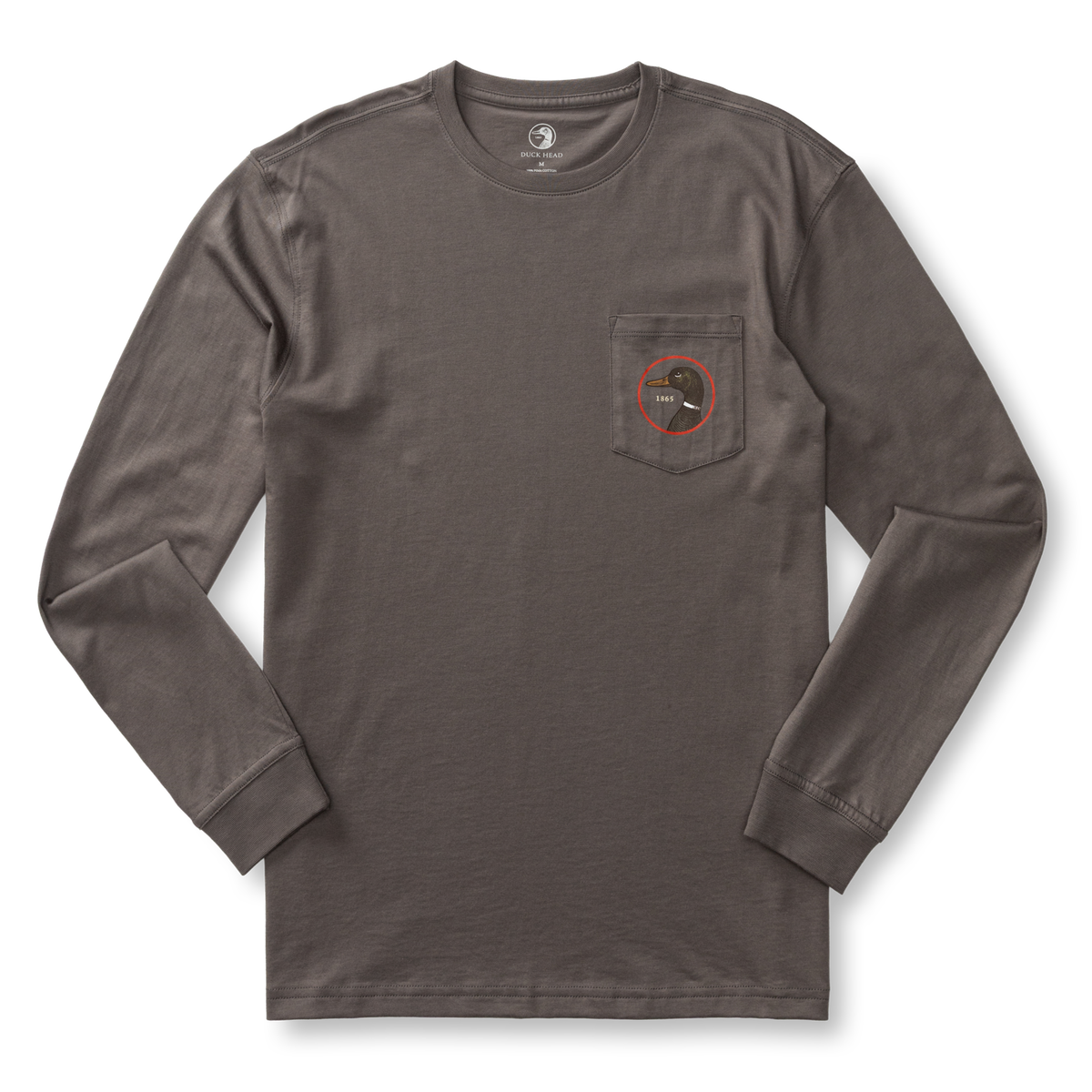 Logo Long Sleeve T-Shirt - Fossil Gray