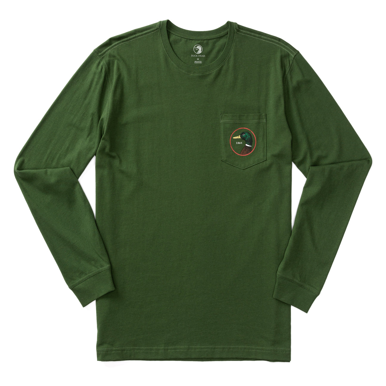 Logo Long Sleeve T-Shirt - Pine Green