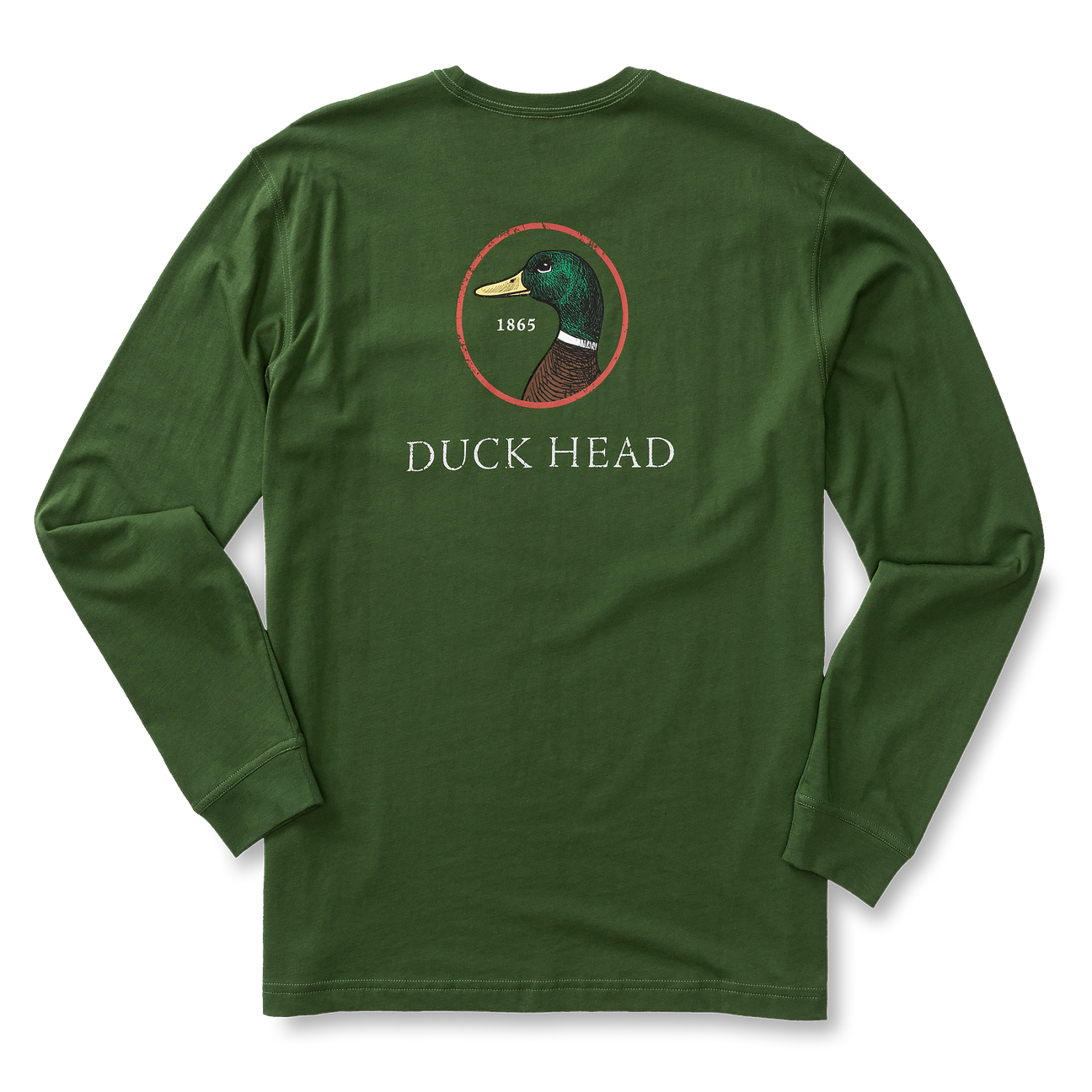 Logo Long Sleeve T-Shirt - Pine Green