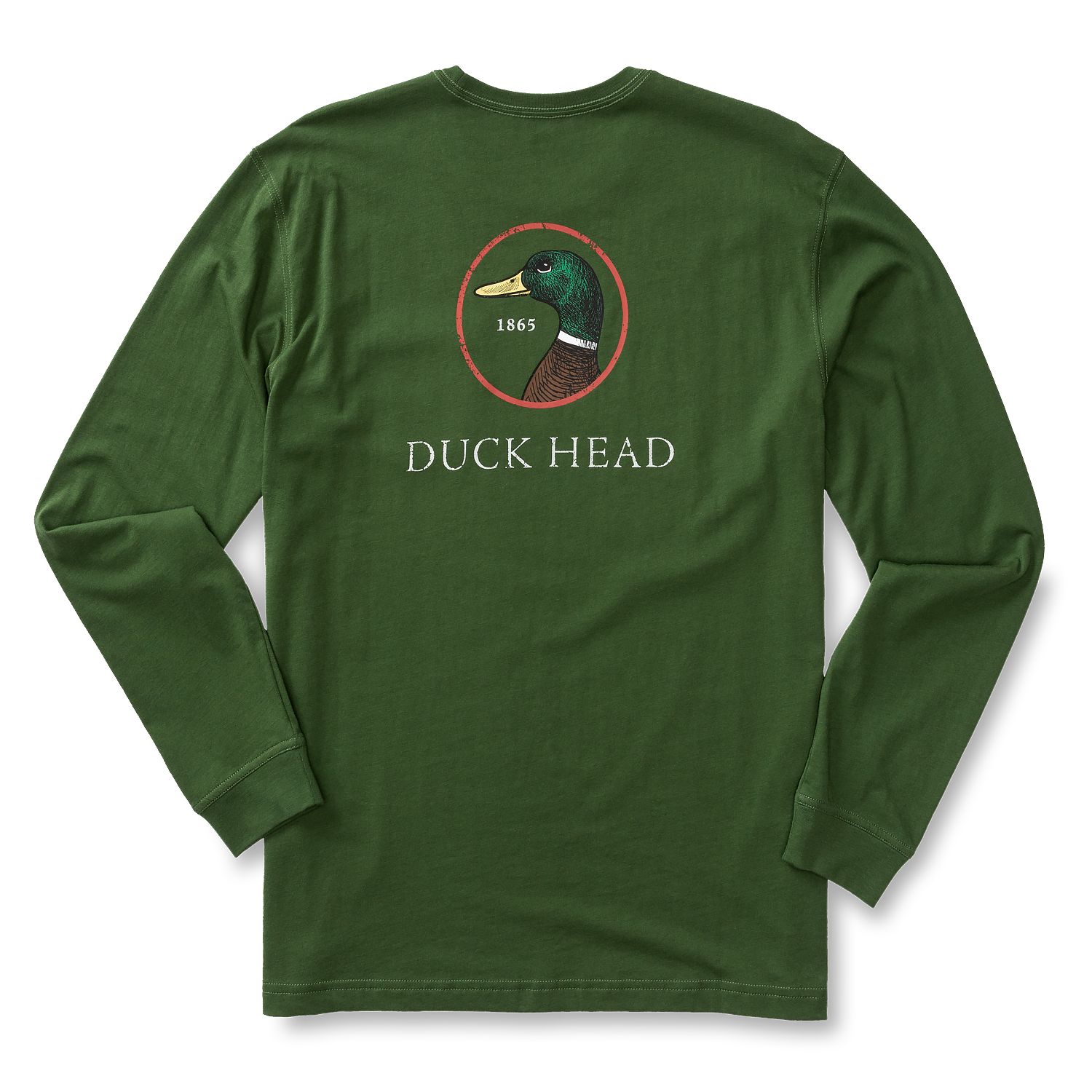 Logo Long Sleeve T-Shirt - Pine Green
