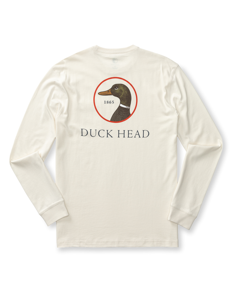 Logo Long Sleeve T-Shirt - Antique White