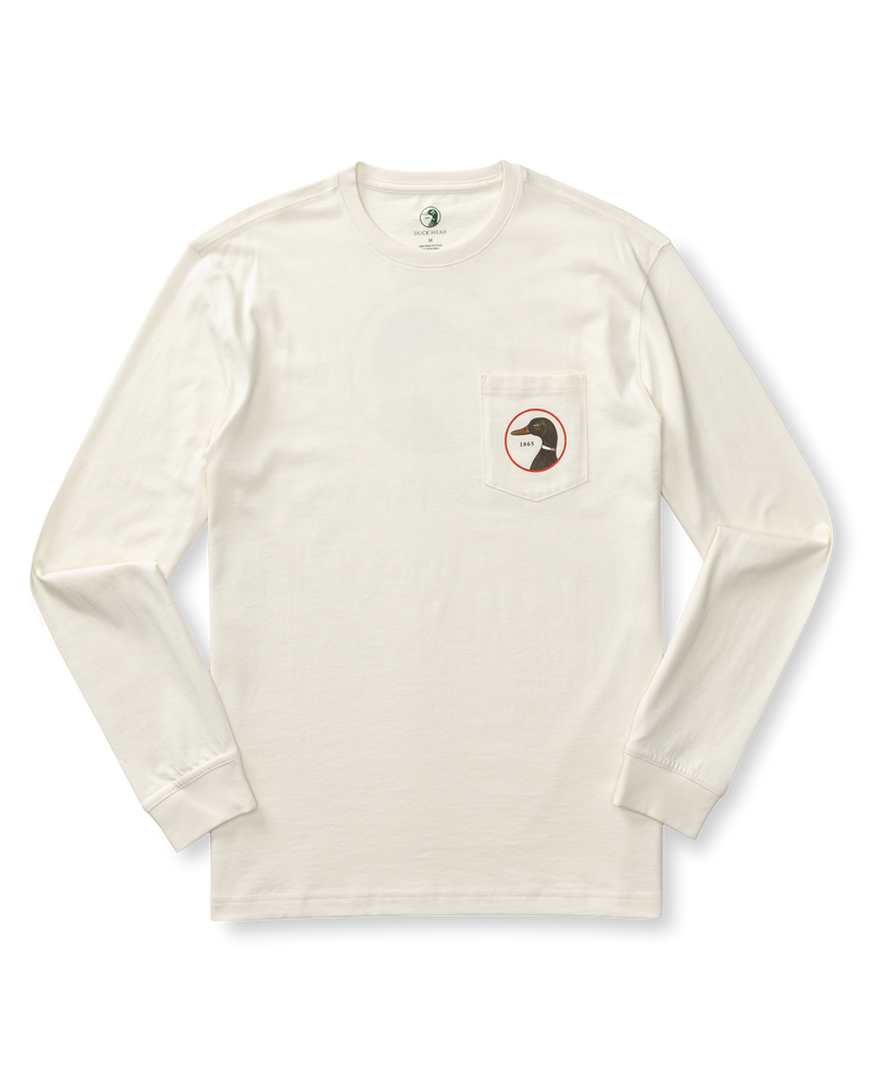Logo Long Sleeve T-Shirt - Antique White