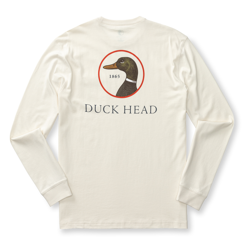 Logo Long Sleeve T-Shirt - Antique White