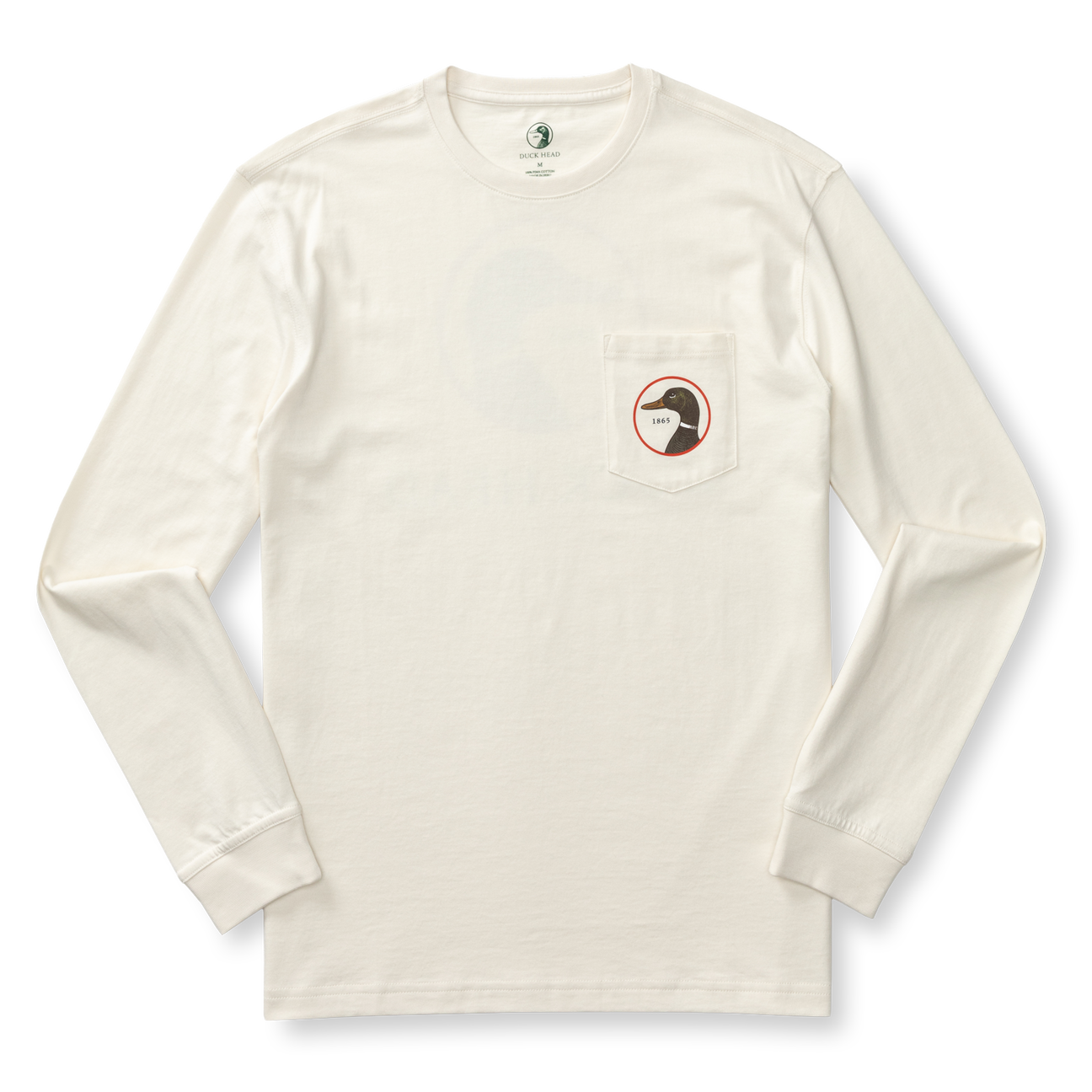 Logo Long Sleeve T-Shirt - Antique White