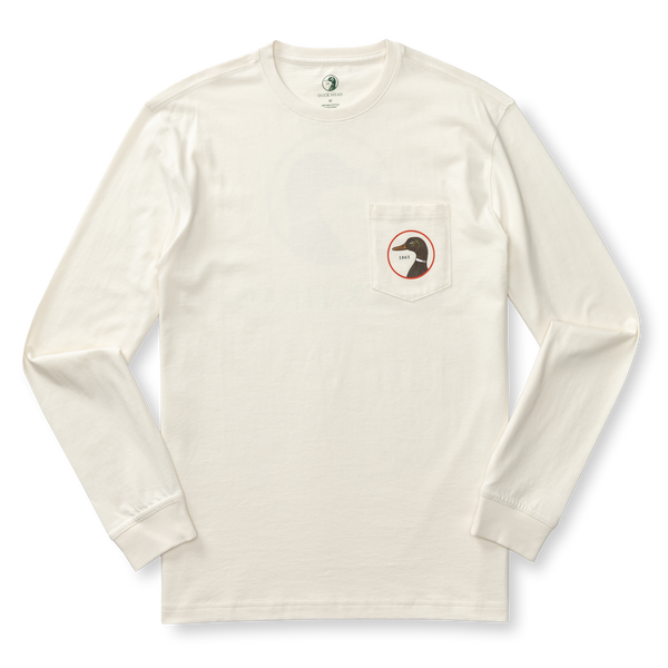 Logo Long Sleeve T-Shirt - Antique White