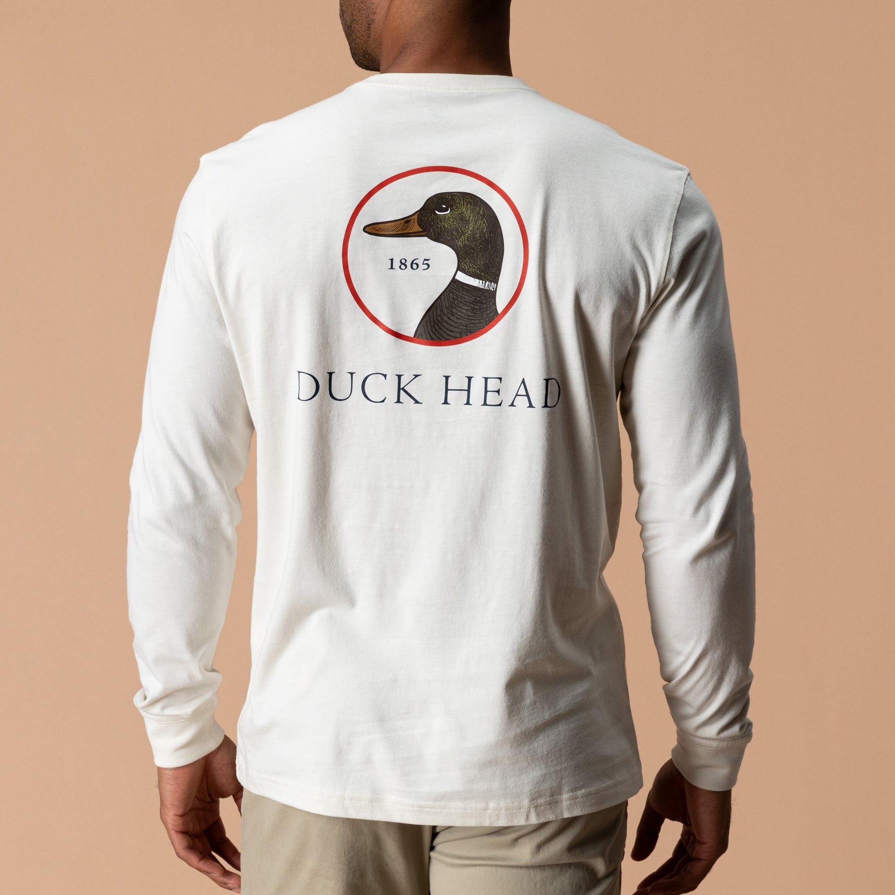 Logo Long Sleeve T-Shirt - Antique White