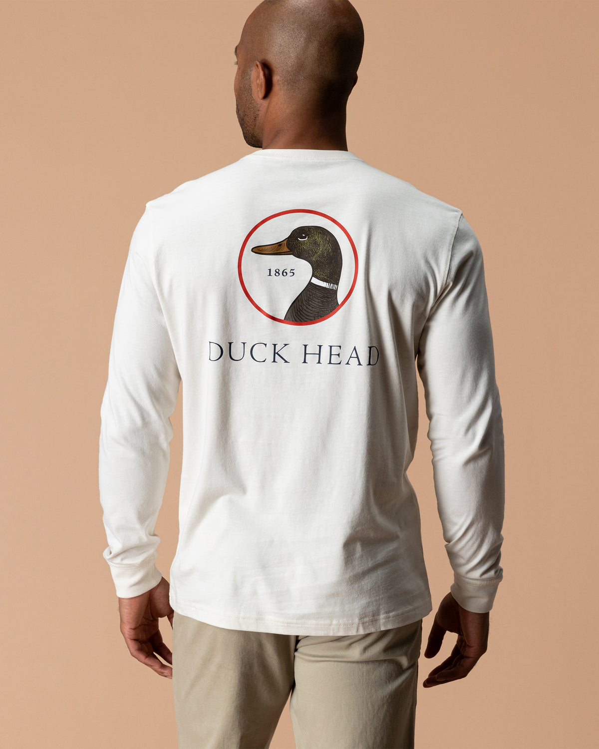 Logo Long Sleeve T-Shirt - Antique White