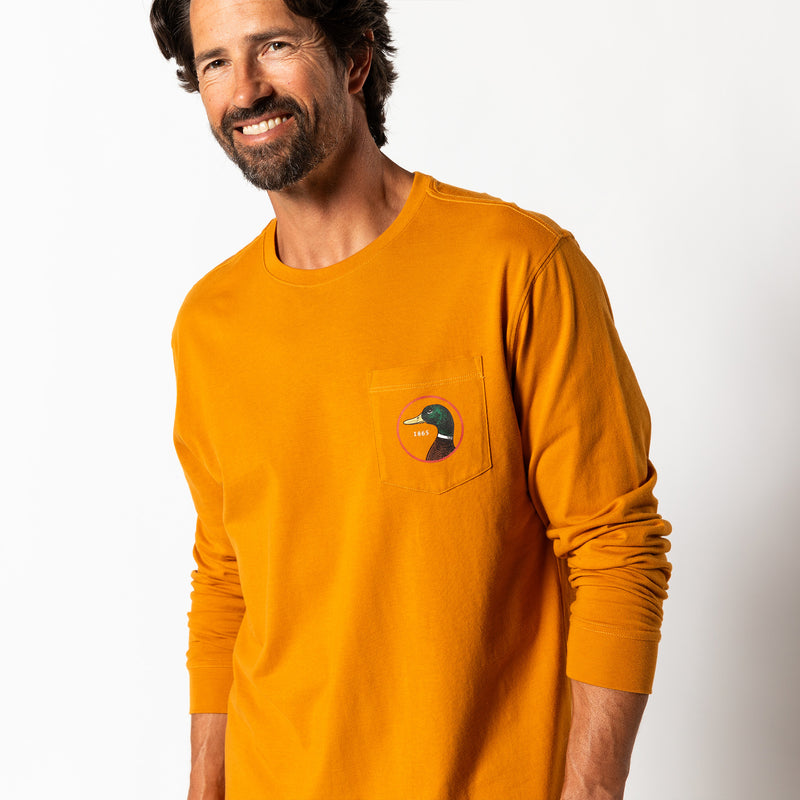 Logo Long Sleeve T-Shirt - Harvest Spice