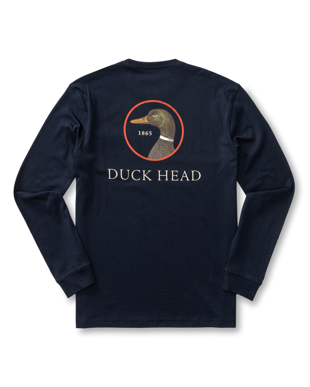 Logo Long Sleeve T-Shirt - Deep Navy
